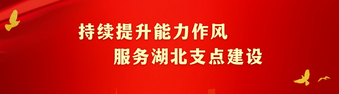 持续提升能力作风 服务湖北支点建设
